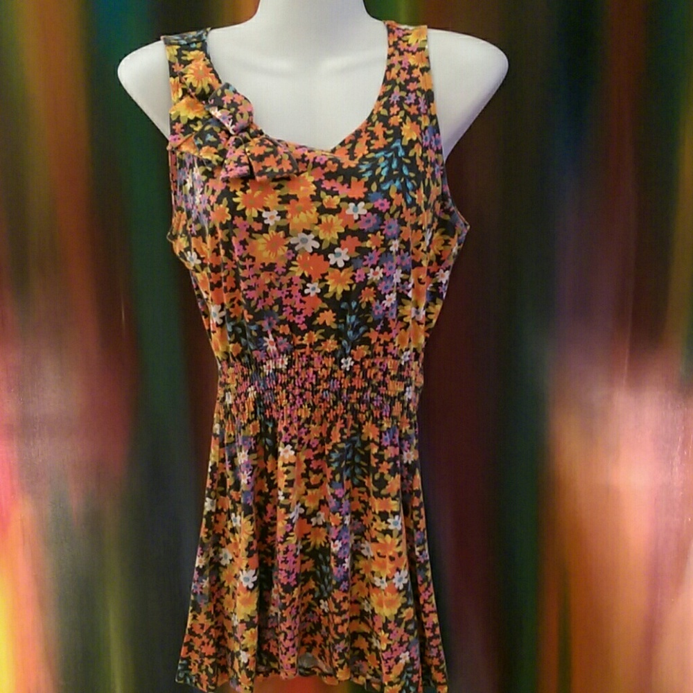 Top Shop Floral Mini Dress